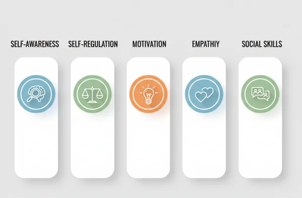 Five components of emotional intelligence