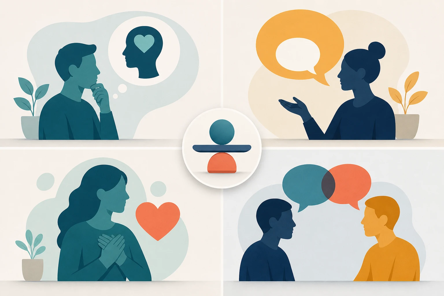Four domains of emotional intelligence