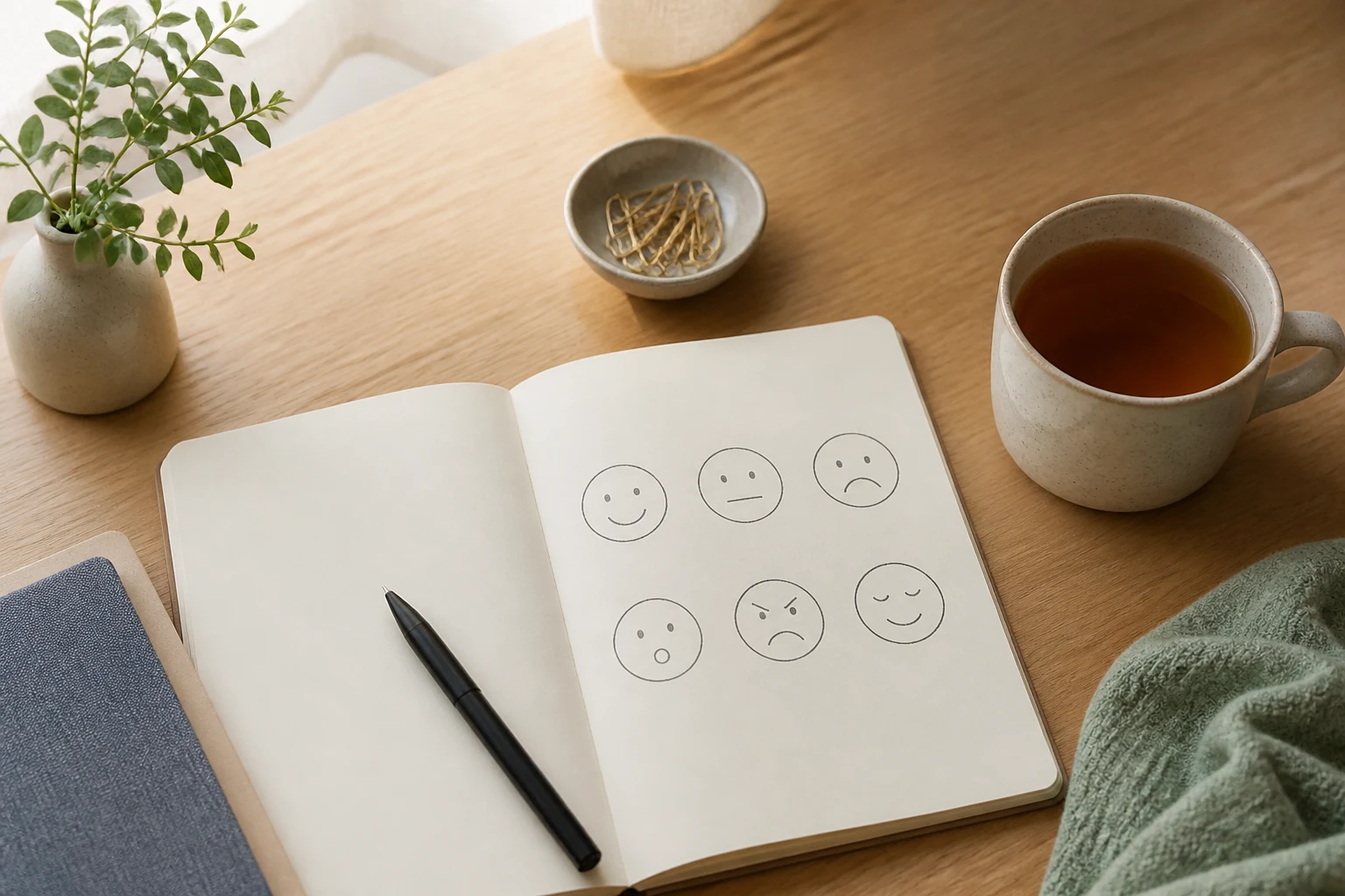 Calm emotional check-in
